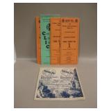 3 Vtg Santa Fe Railroad Employee Timetables
