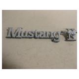 Vintage Mustang II Nameplate Badge - 6" Wide
