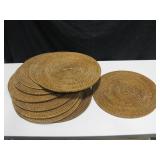 10 - 15" Diameter Wicker Charger Mats