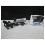 2 Vtg Ertl Toys - Texaco Coin Bank & NIB Car