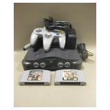 Nintendo 64 Game System, Keypad & 2 Games