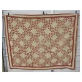 Vintage 69" x 84" Handmade Quilt