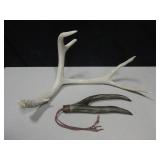 Lot Of 2 Antlers - 20" Longest