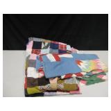 Lot Of Quilting Remnants