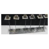 Wrought Iron Centerpiece 6 Candlestick Holder