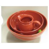 3pc Waechtersbach Germany - 2 Bowls & Gravy