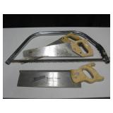 4 Assorted Saws