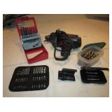 Vtg Sears Craftsman 3/8" Corded Drill & Bits