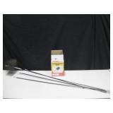 2 Chimney Cleaning Brushes & Cleaning Pole