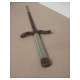 37.5" Handmade Iron Sword w/ Wrapped Handle