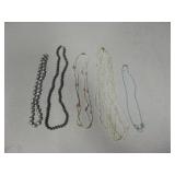 Lot Of Pearl Necklaces