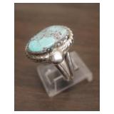Vintage Sterling &  Bisbee Turquoise  Ring