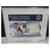 Framed Paulaner Oktoberfest Beer Poster