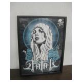 Framed "Fatal" Poster - 19" x 25"