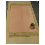 Vtg Leather Desk Pad & Organizer - Marley Hodgson