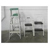 3 Step Ladders - 48" Tallest