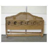 King Size Country French Caned Headboard