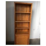 74" x 24" Double Sided Bookcase