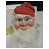 1984 Charlene Westling Santa Claus Brooch - Kansas