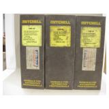 3 Mitchell Automotive Manuals - Domestic Tune-Up