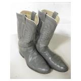 Pair Of Leather Cowboy Boots By ML Leddy  - Texas