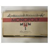 Circa 1946 Monopoly Board Game