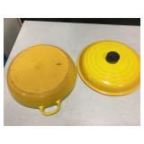 Enameled Le Creuset Cast Iron 3.5qt Baking Dish