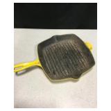Enameled Le Creuset Cast Iron Griddle