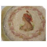 1916 Advertising Calendar Plate w/ Native Maiden