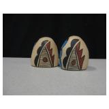 Horno Shaped Native Style Salt & Pepper Shakers