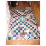 102" x 52" Patchwork Quilt