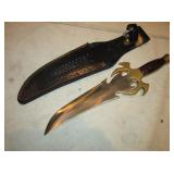 14" Coyote Cutlery Knife w/ Sheath