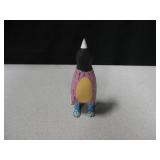 Hand Painted Alebrije Wood Penguin Folk Art