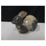 Vintage 5.5" Tall Talavera Rabbit - Mexico