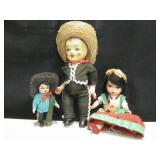 Vintage Mexican Doll Collection