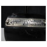 Antique Protectograph Model H Check Imprinter
