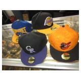 Lot of 4 59/50 Baseball/basketball Fitted Caps