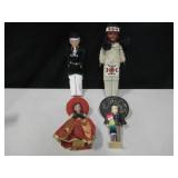 Lot Of Native & Mexico Dolls