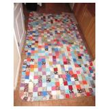 76" x 87" Patch Quilt