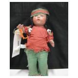 Vintage Reliable Doll Co. Native Girl Doll