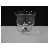 Crystal Footed Glass Dish