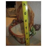 Fitz & Floyd Winter Garden Series Basket NIB