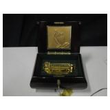 Mr. Christmas Wood Music Box w/ Lid - Works