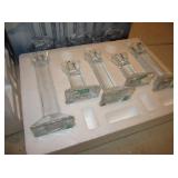 Towle 5 pc. Crystal Candle Holder Set