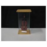 Miniature Stradivarius Cremona 1715 Violin Tribute