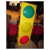 24" Repro Metal  Traffic Signal Light