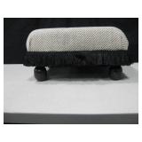 Small Reupholstered Foot Stool