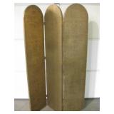 3-Panel Wood Privacy Room Divider