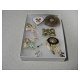 Lot Of Assorted Brooches - Some Vintage