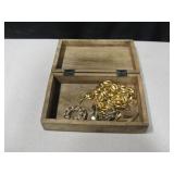 Box w/ Trifari, Talbots & More Costume Jewelry